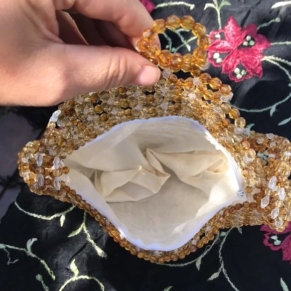 Vintage Beaded Bag🧡 - Picture 7 of 11